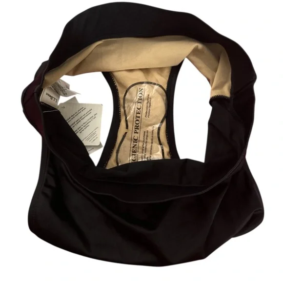 NWT L.L. Bean Women's BeanSport Swimwear, Mid-Rise Brief in black size 6 - Picture 5 of 7